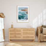 San Luis Obispo County Portrait Color Poster