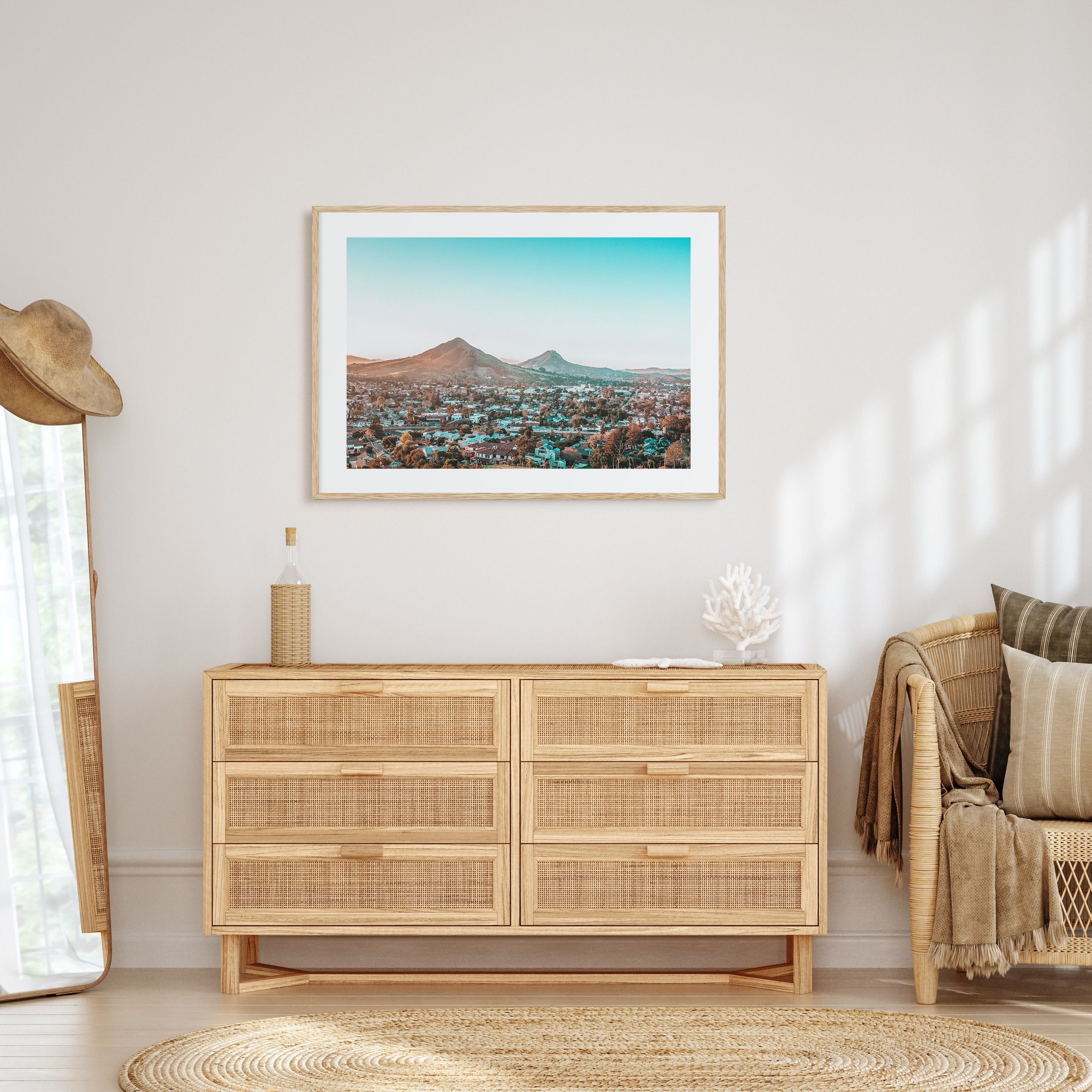 San Luis Obispo Landscape Color Poster