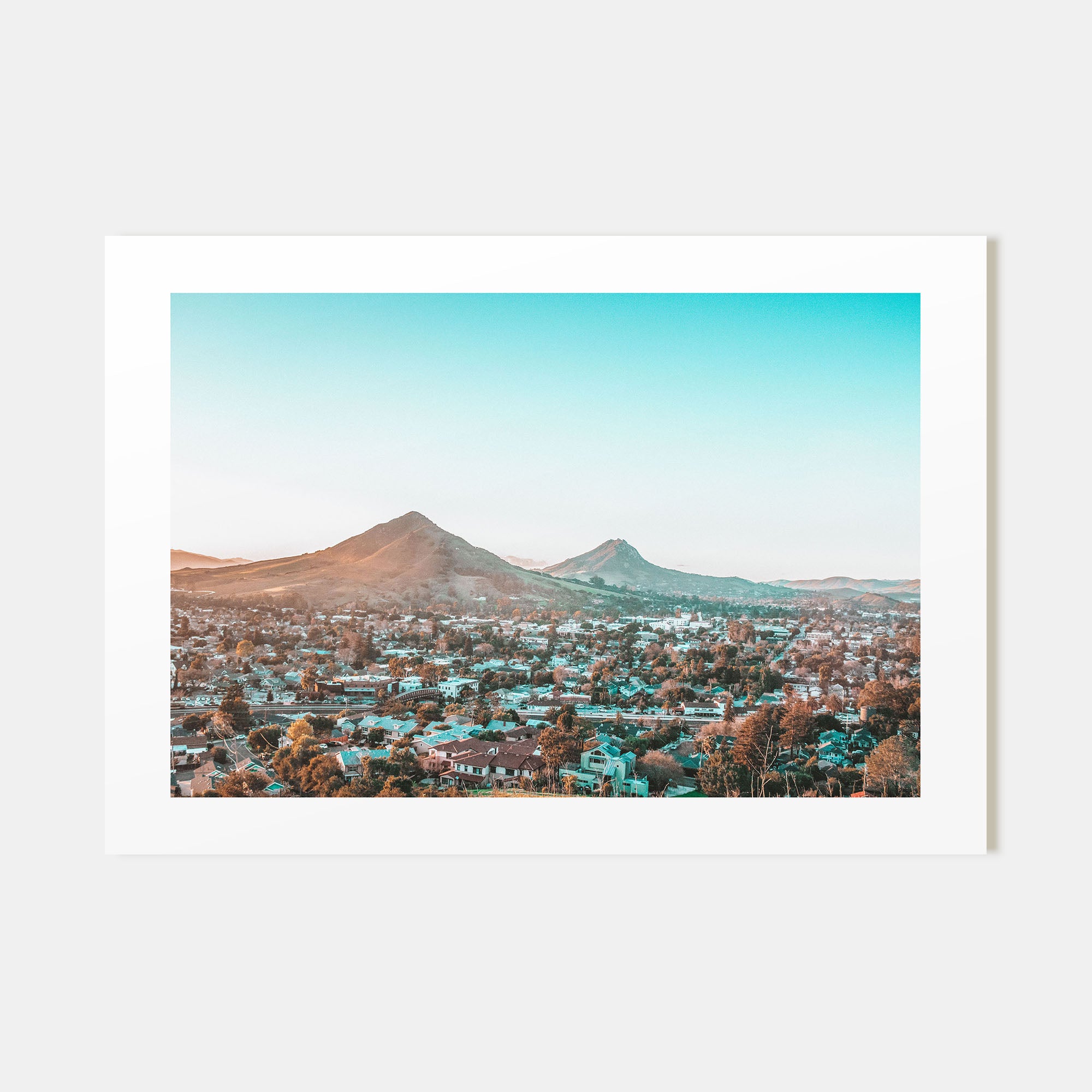San Luis Obispo Landscape Color Poster