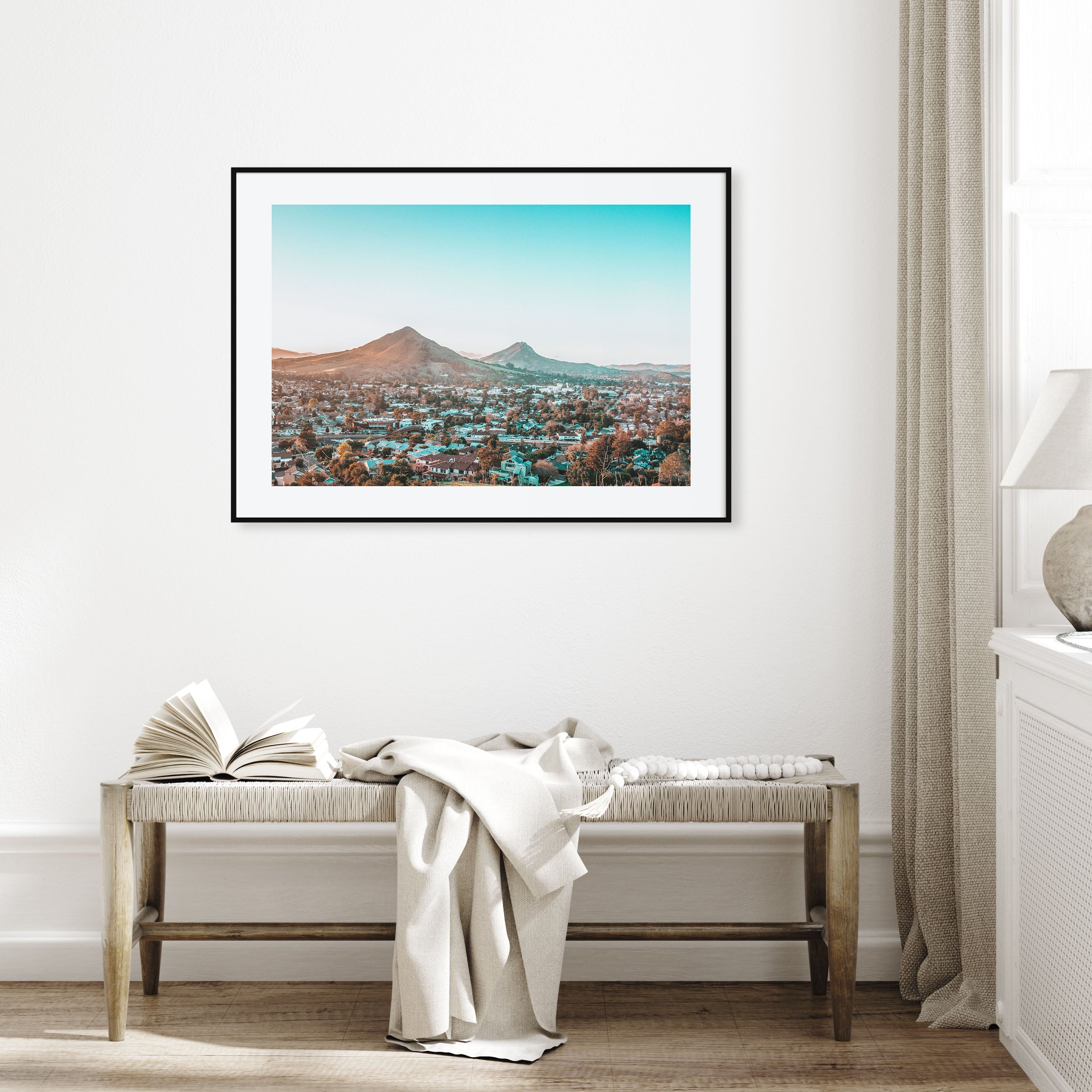 San Luis Obispo Landscape Color Poster
