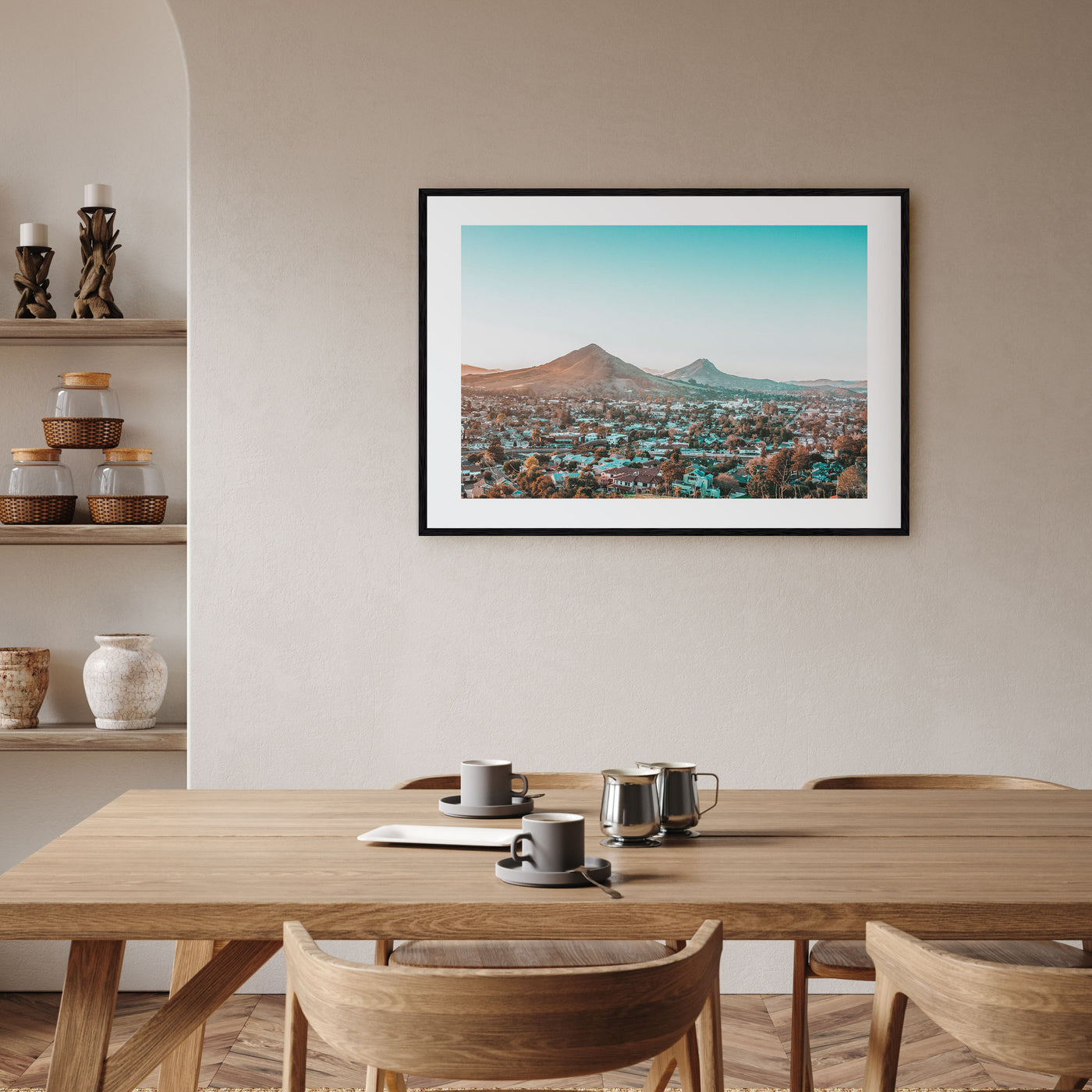 San Luis Obispo Landscape Color Poster