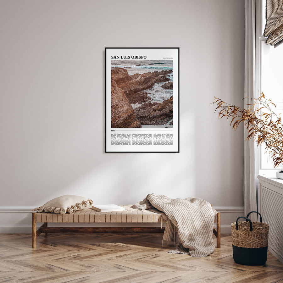 San Luis Obispo Travel Color No 1 Poster