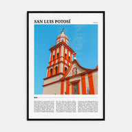 San Luis Potosí Travel Color Poster