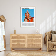 San Luis Potosí Travel Color Poster