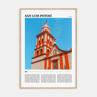 San Luis Potosí Travel Color Poster
