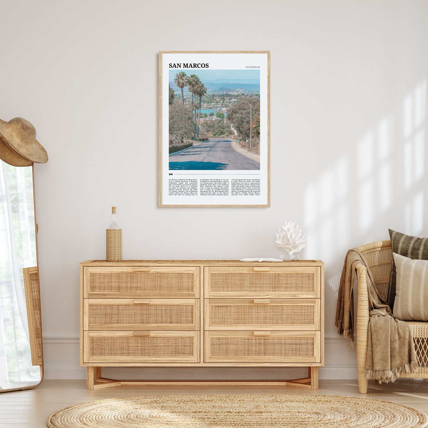 San Macros Travel Color Poster