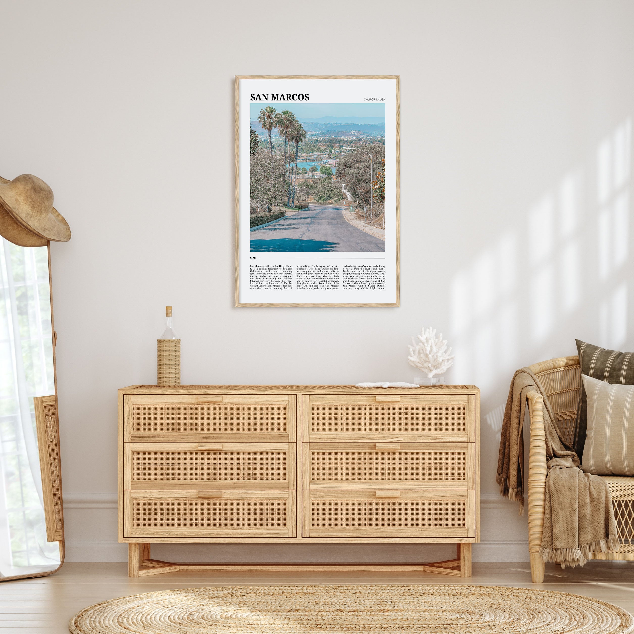 San Macros Travel Color Poster