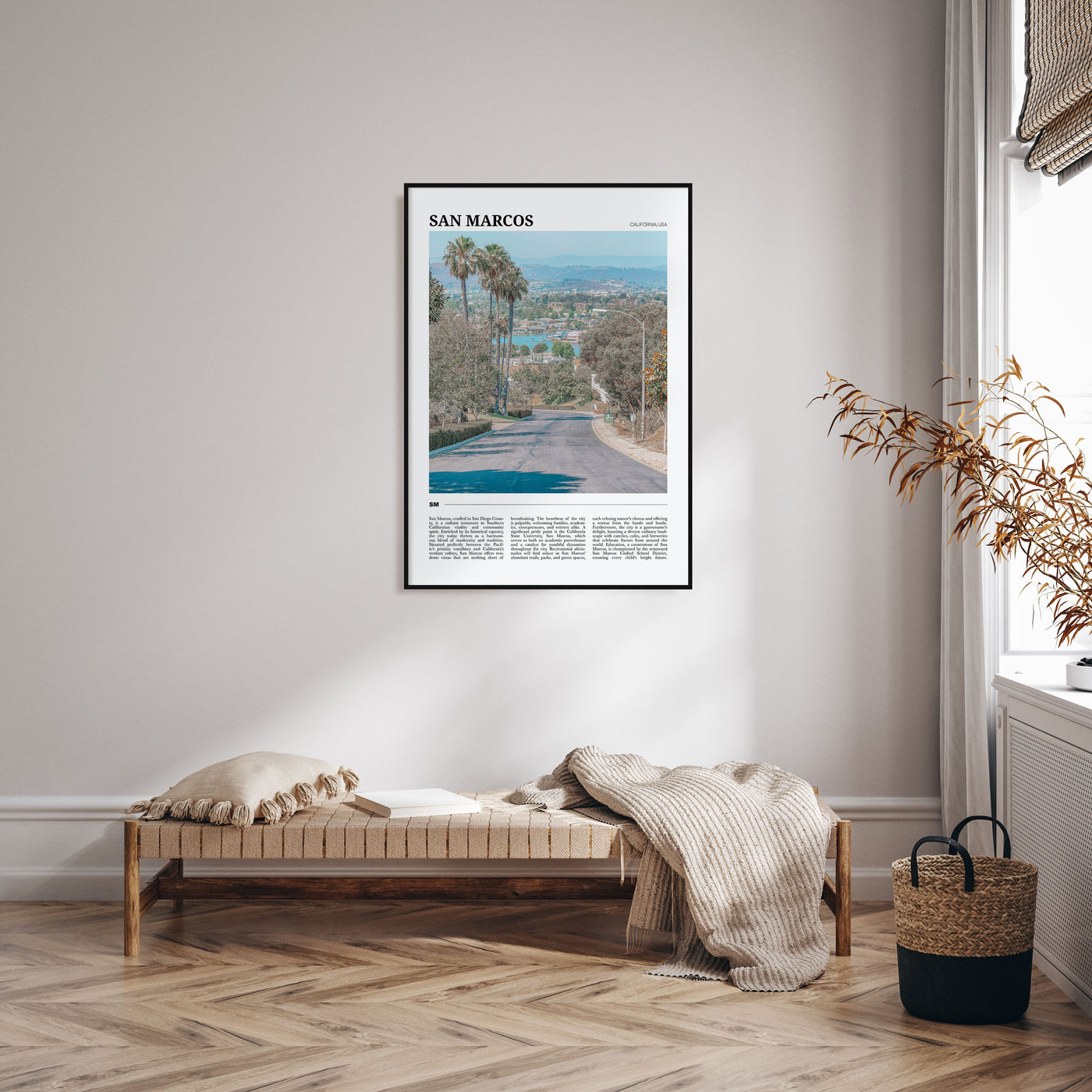 San Macros Travel Color Poster
