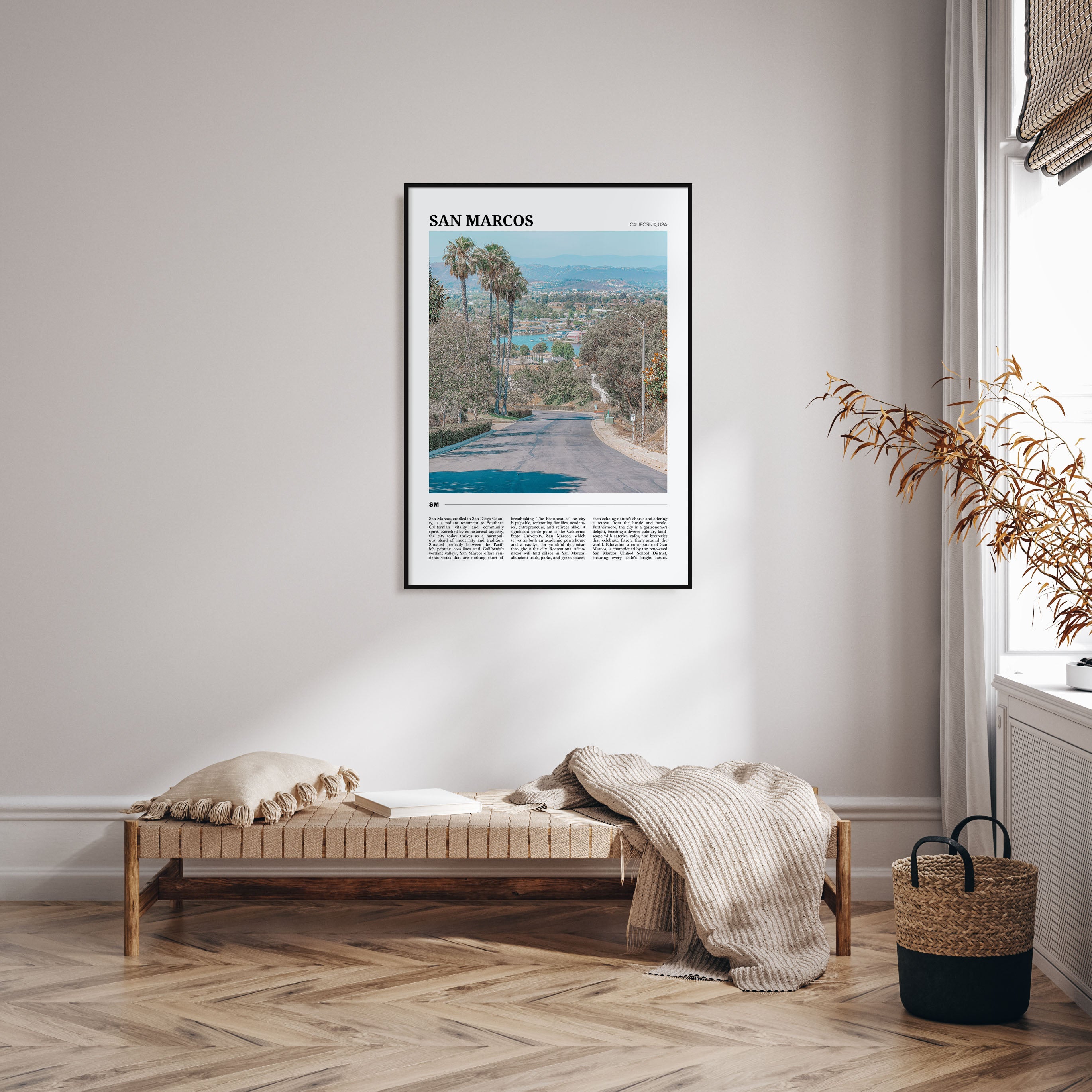 San Macros Travel Color Poster