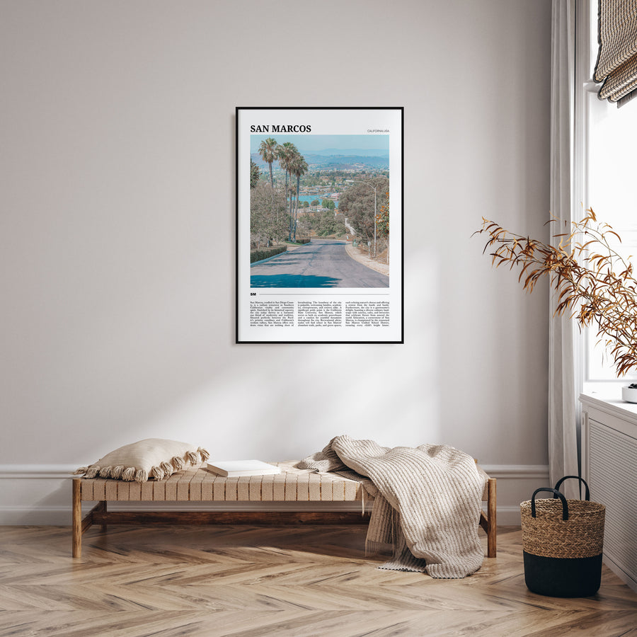 San Macros Travel Color Poster