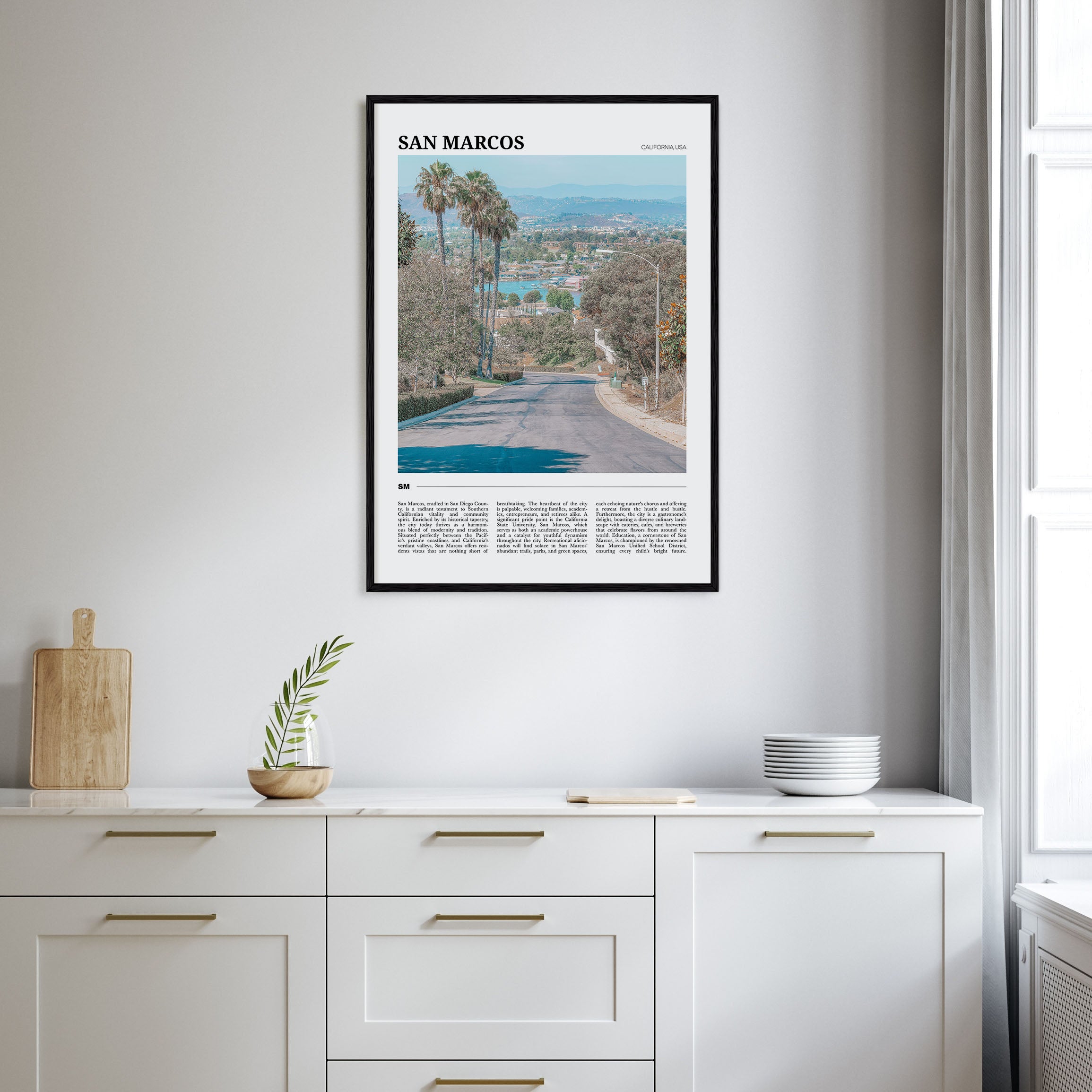 San Macros Travel Color Poster