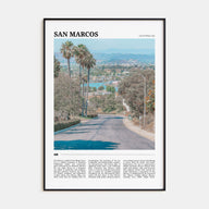 San Marcos Travel Color Poster