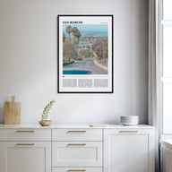 San Marcos Travel Color Poster