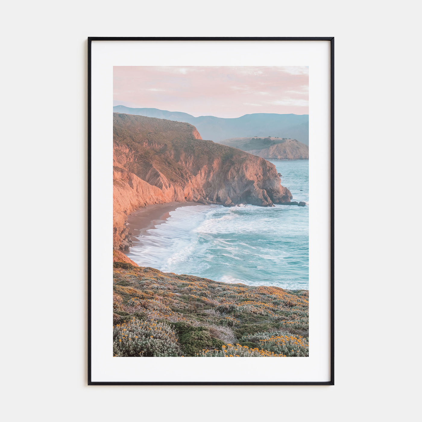 San Mateo Photo Color Poster