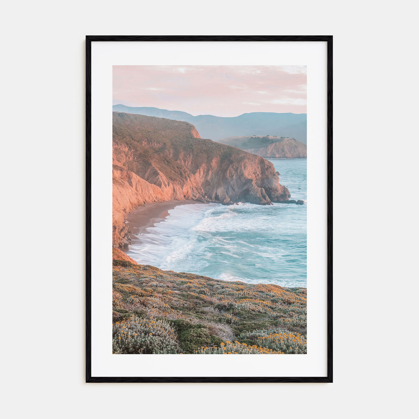 San Mateo Photo Color Poster