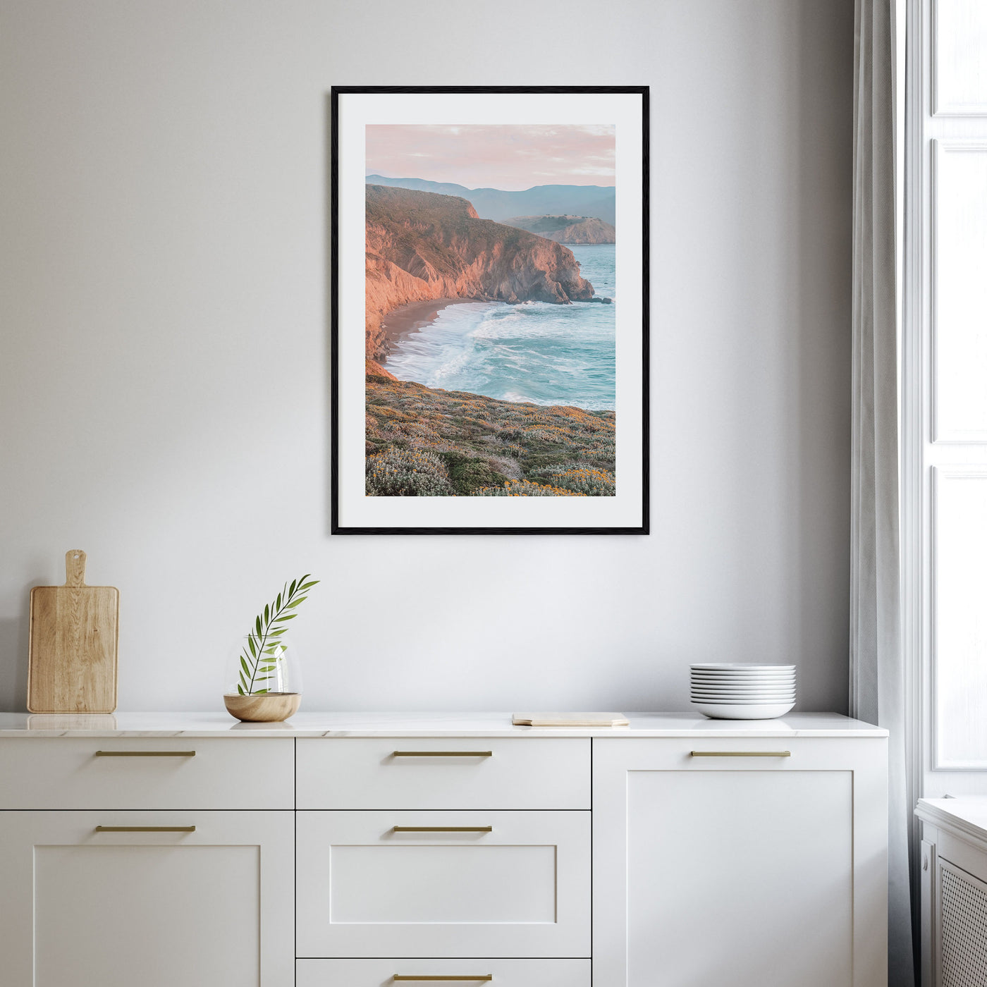 San Mateo Photo Color Poster