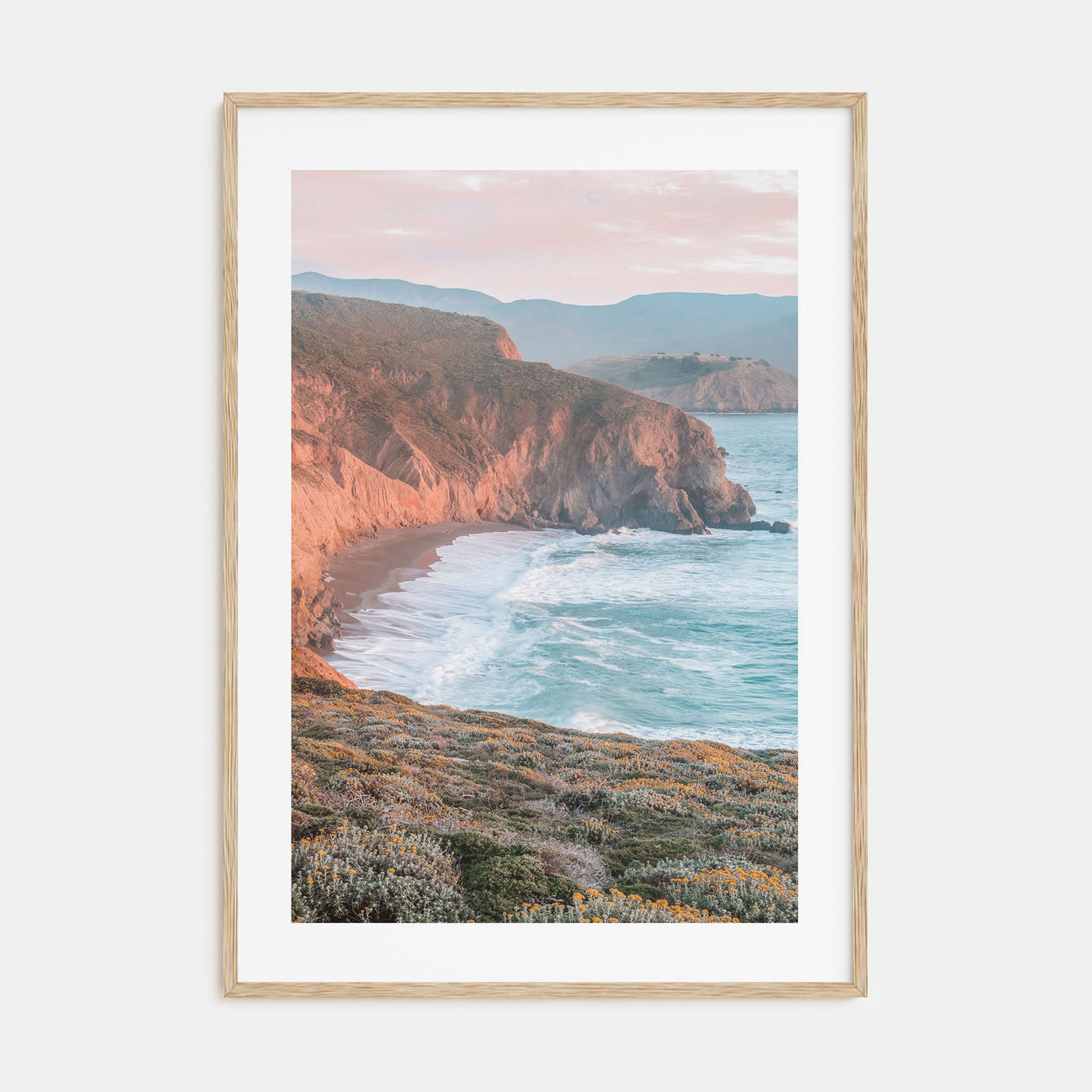 San Mateo Photo Color Poster