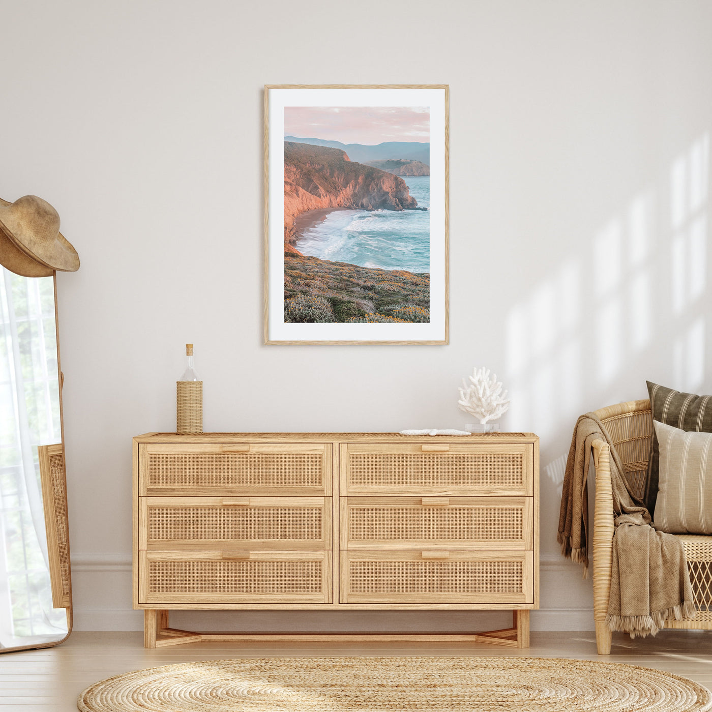 San Mateo Photo Color Poster