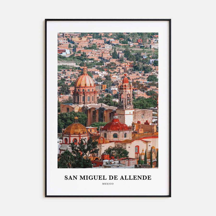 San Miguel de Allende Portrait Color Poster