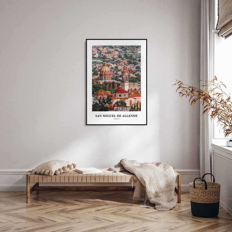 San Miguel de Allende Portrait Color Poster