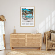 San Pedro, Belize Travel Color Poster