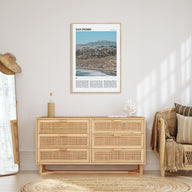 San Pedro, California Travel Color Poster