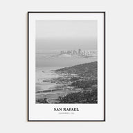 San Rafael Portrait B&W Poster