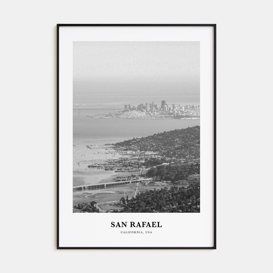 San Rafael Portrait B&W Poster