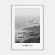 San Rafael Portrait B&W Poster