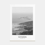 San Rafael Portrait B&W Poster