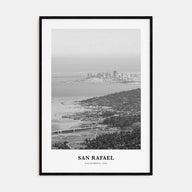San Rafael Portrait B&W Poster