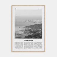 San Rafael Travel B&W Poster