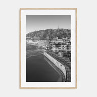 San Sebastián Photo B&W Poster