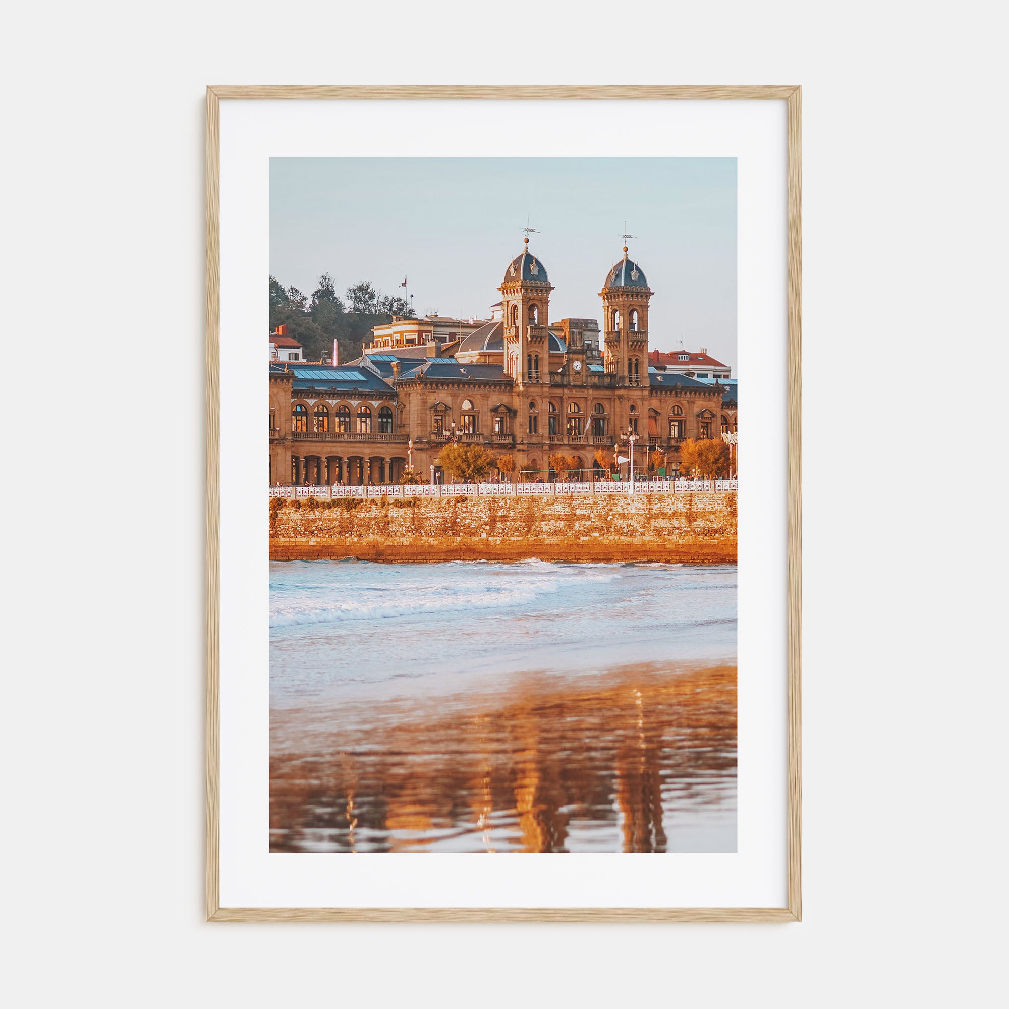 San Sebastián Photo Color Poster