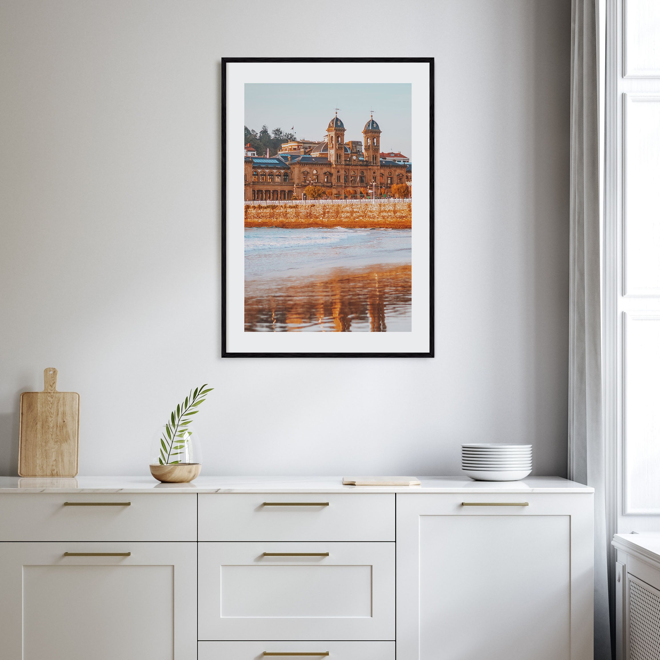 San Sebastián Photo Color Poster