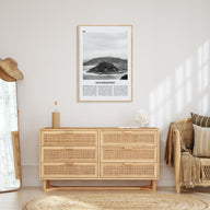 San Sebastián Travel B&W No 2 Poster