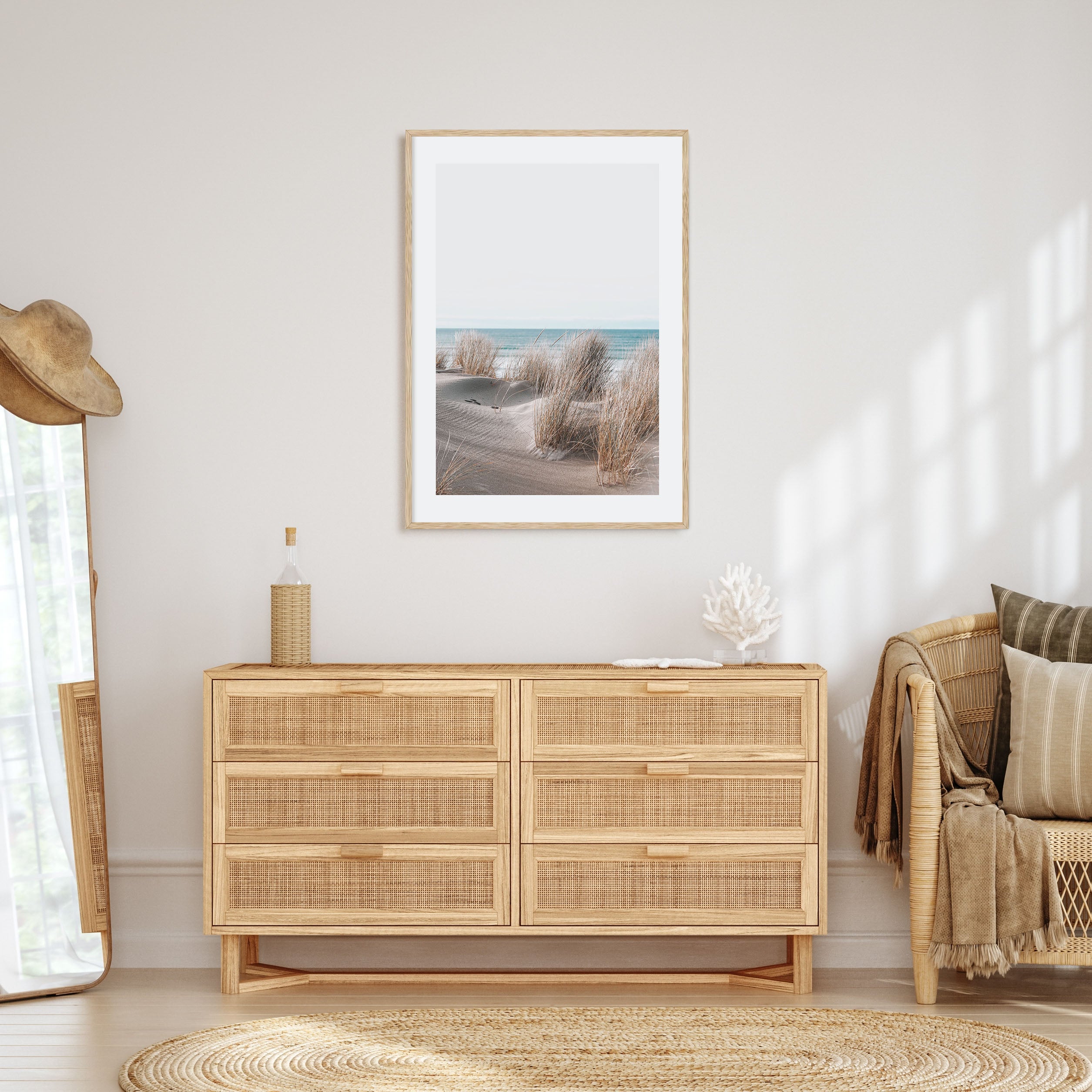 Sandy Beach Photo Color No 1 Poster