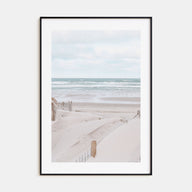 Sandy Beach Photo Color No 2 Poster