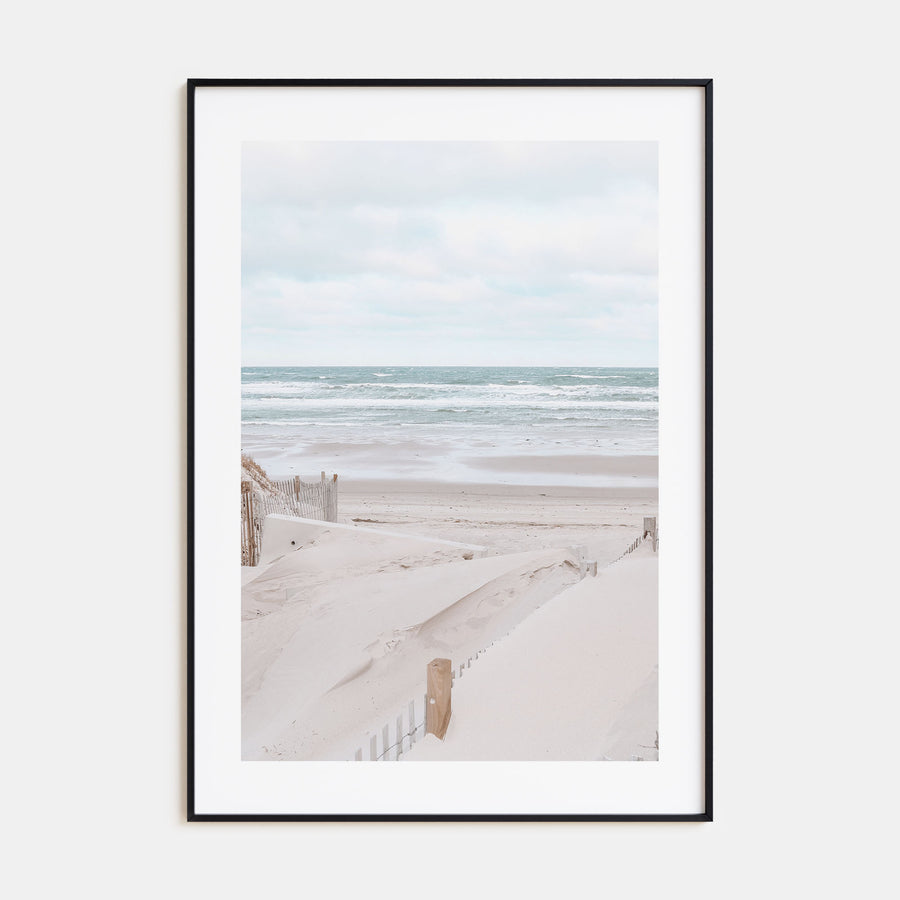 Sandy Beach Photo Color No 2 Poster