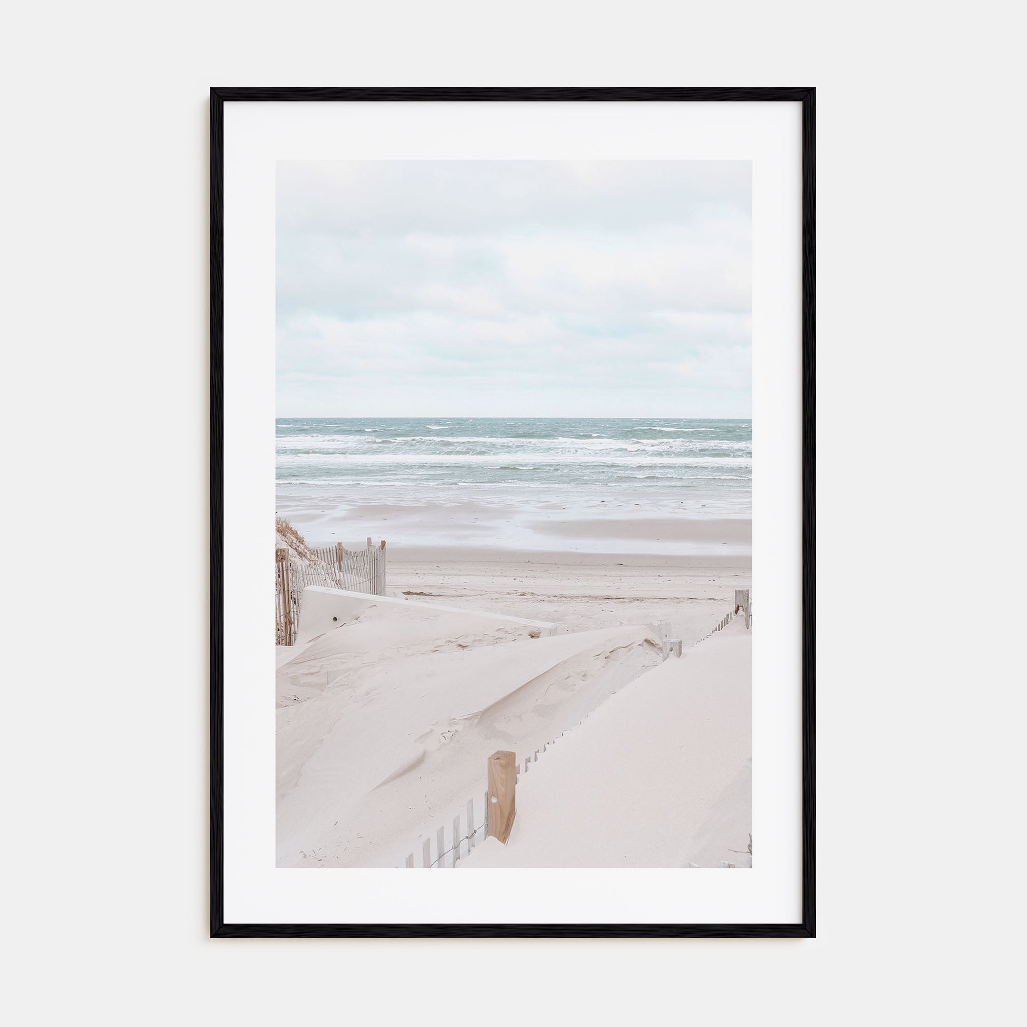 Sandy Beach Photo Color No 2 Poster