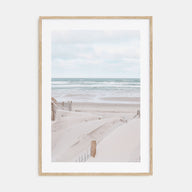 Sandy Beach Photo Color No 2 Poster