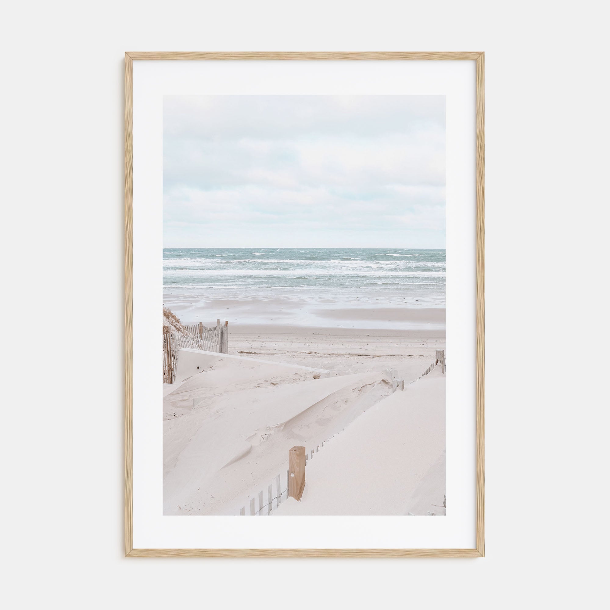 Sandy Beach Photo Color No 2 Poster