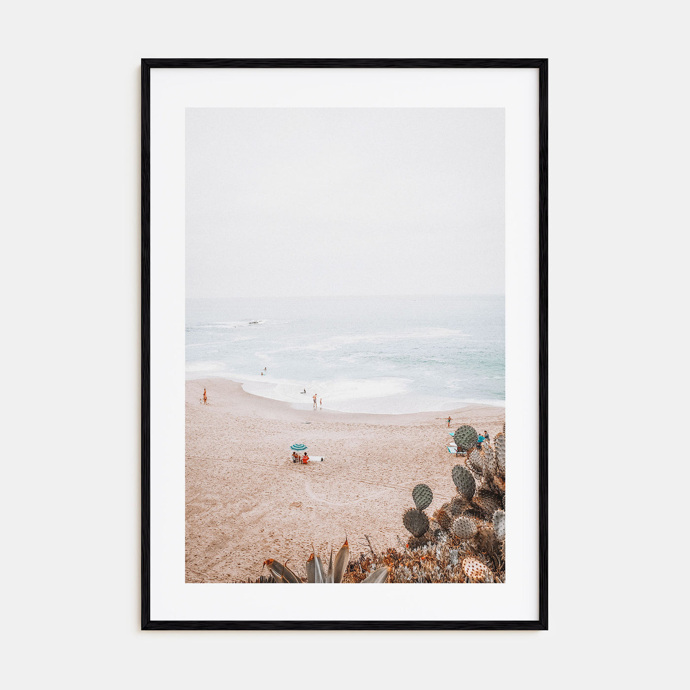 Sandy Beach Photo Color No 5 Poster