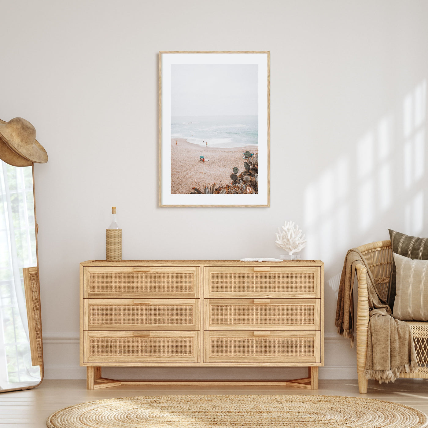 Sandy Beach Photo Color No 5 Poster