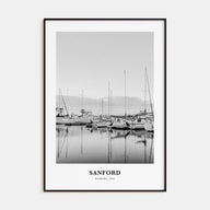 Sanford Portrait B&W Poster