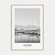 Sanford Portrait B&W Poster