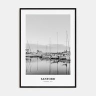 Sanford Portrait B&W Poster