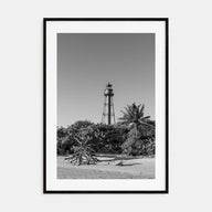 Sanibel Photo B&W Poster