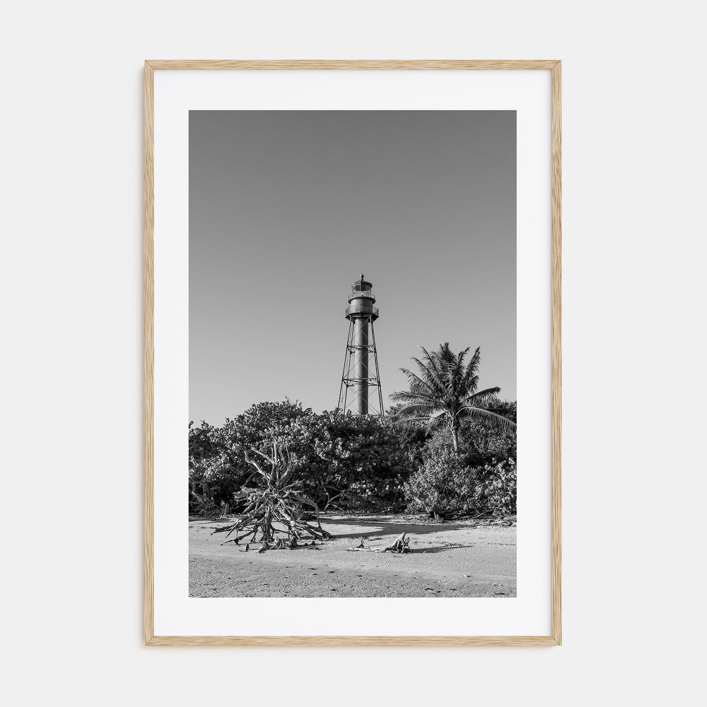 Sanibel Photo B&W Poster