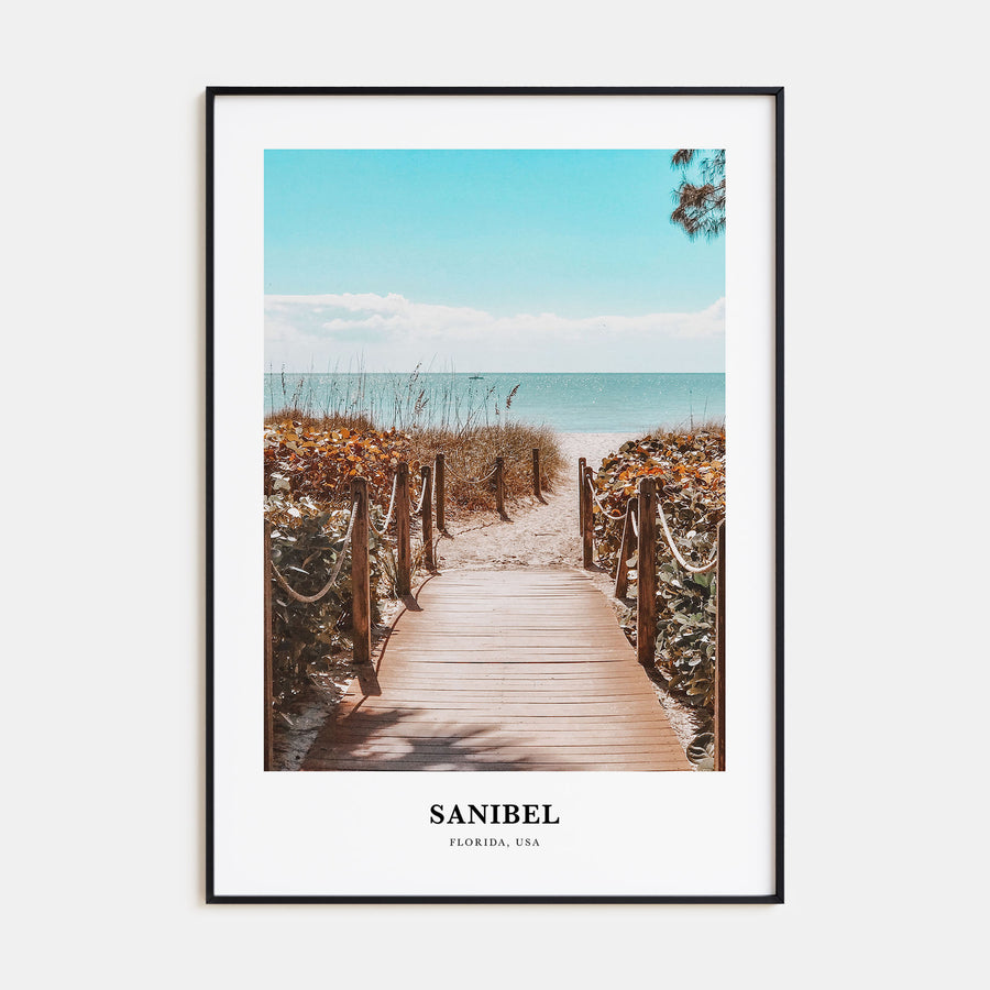 Sanibel Portrait Color Poster